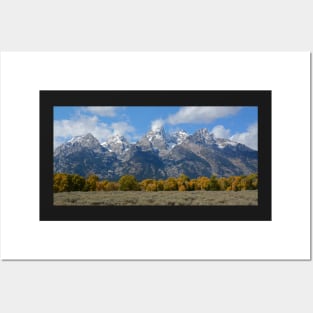 Autumn in the Tetons Posters and Art